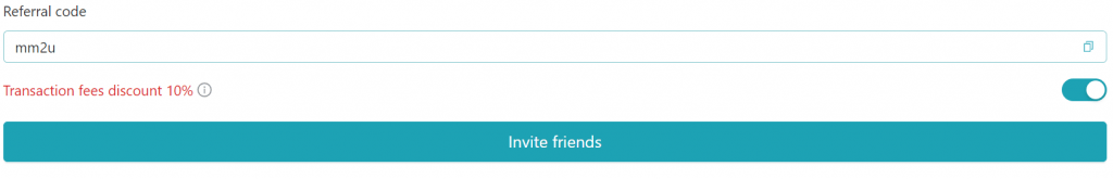Bitget referral code proof